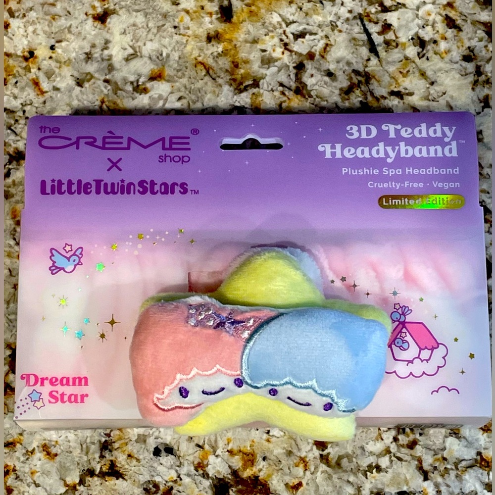 The Creme Shop x LittleTwinStars 3D Teddy Headband